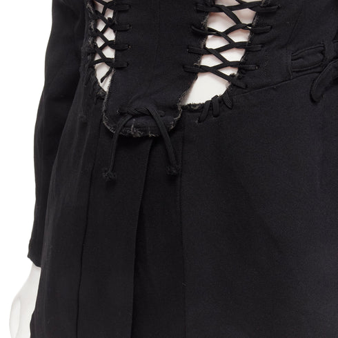 Women's Comme Des Garcons 2004 Lace Eyelet Jacket