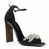 Women's Giuseppe Zanotti Suede Crystal Sandal