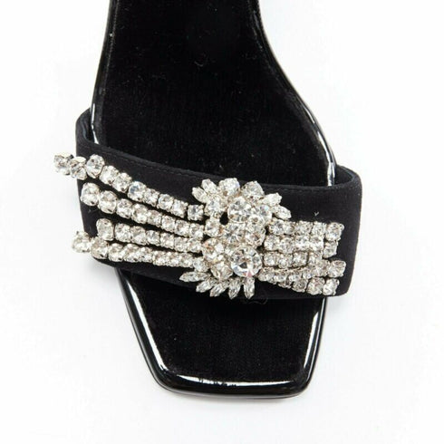 Women's Giuseppe Zanotti Suede Crystal Sandal