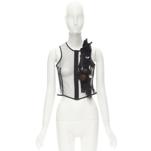 Women's Comme Des Garcons 2004 Sheer Vest
