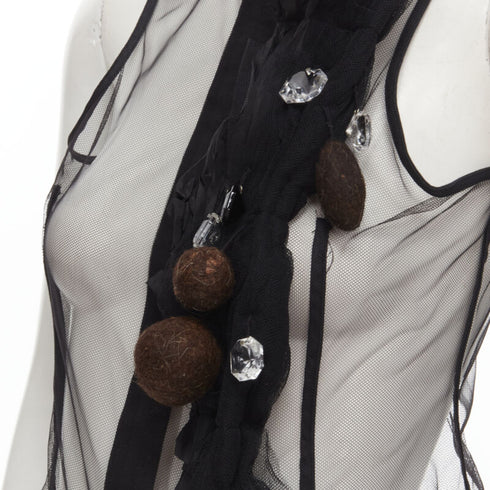 Women's Comme Des Garcons 2004 Sheer Vest