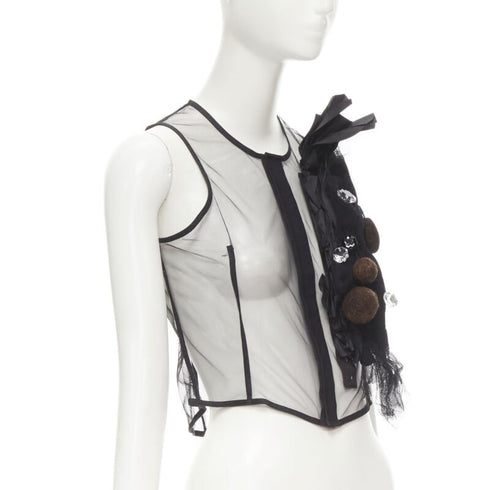 Women's Comme Des Garcons 2004 Sheer Vest