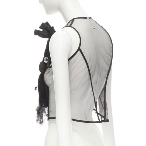 Women's Comme Des Garcons 2004 Sheer Vest