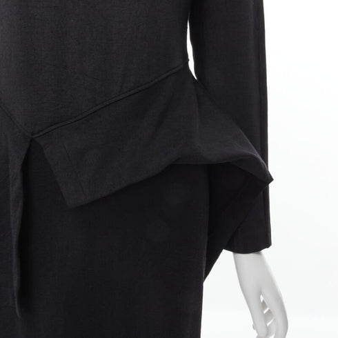 Women's Comme Des Garcons Asymmetric Peplum Dress
