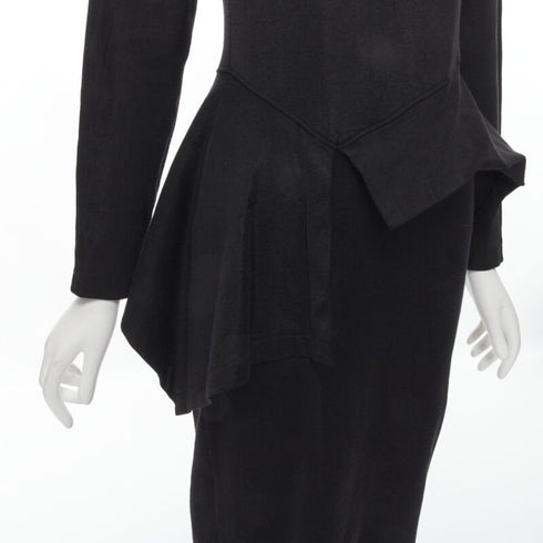 Women's Comme Des Garcons Asymmetric Peplum Dress