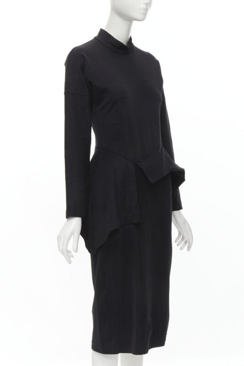 Women's Comme Des Garcons Asymmetric Peplum Dress