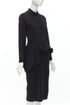 Women's Comme Des Garcons Asymmetric Peplum Dress