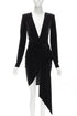 Women's Alexandre Vauthier Velvet Bow Mini Dress