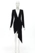 Women's Alexandre Vauthier Velvet Bow Mini Dress