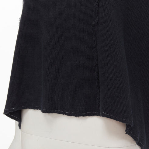 Women's Comme Des Garcons Frayed Boxy Sweater