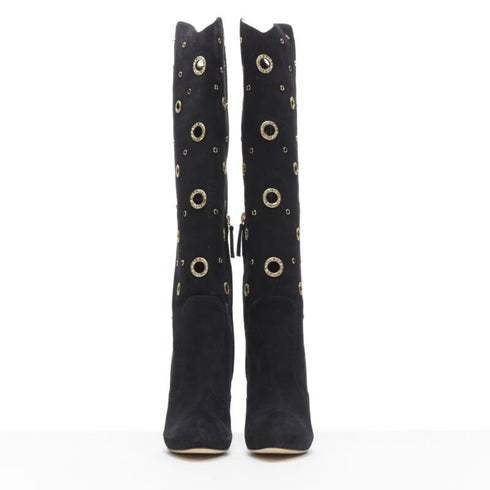Women's Giuseppe Zanotti Suede Crystal Boots