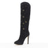 Women's Giuseppe Zanotti Suede Crystal Boots