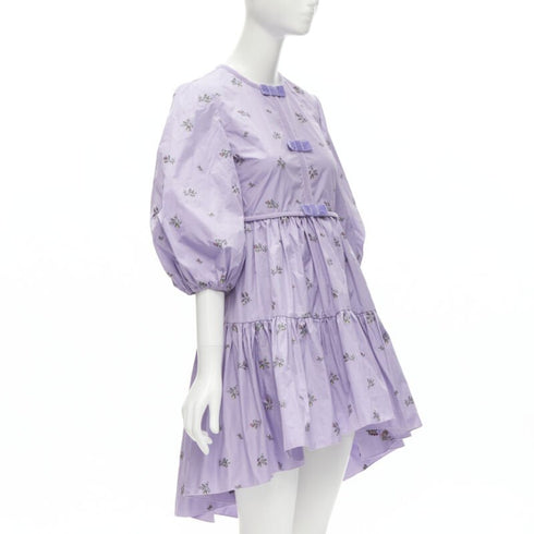 Women's Red Valentino Embroidery Babydoll Dress