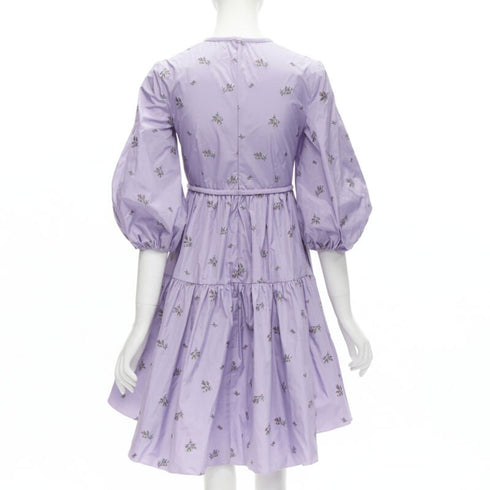 Women's Red Valentino Embroidery Babydoll Dress