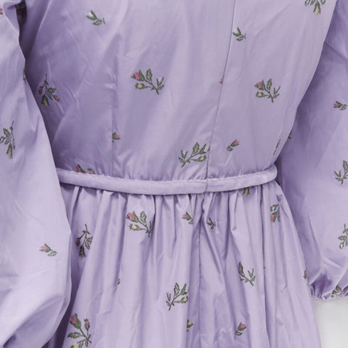 Women's Red Valentino Embroidery Babydoll Dress