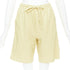 Women's Nanushka Vegan Leather Bermuda Shorts