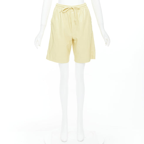 Women's Nanushka Vegan Leather Bermuda Shorts