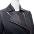 Women's Helmut Lang Leather Fabric Zip Biker