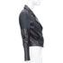 Women's Helmut Lang Leather Fabric Zip Biker