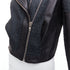 Women's Helmut Lang Leather Fabric Zip Biker