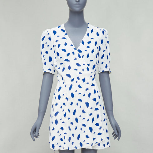 Women's Reformation Lucky Dalmatian Wrap Dress