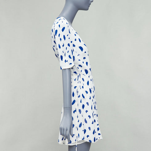 Women's Reformation Lucky Dalmatian Wrap Dress