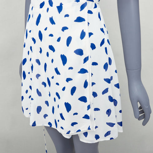 Women's Reformation Lucky Dalmatian Wrap Dress