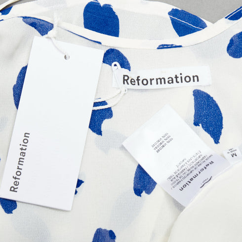 Women's Reformation Lucky Dalmatian Wrap Dress