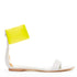 Women's Jil Sander Leather Flat Sandals