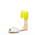 Women's Jil Sander Leather Flat Sandals