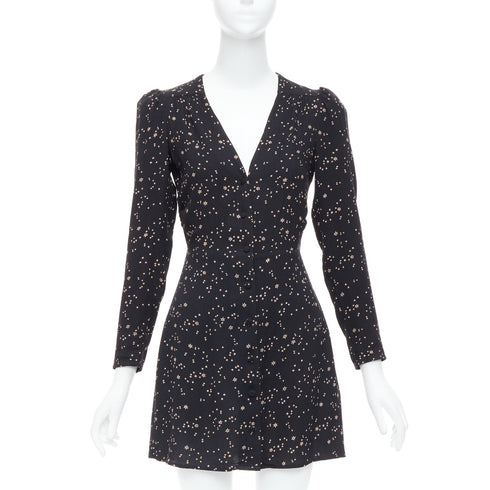 Women's Reformation Courtney Star Print Dress