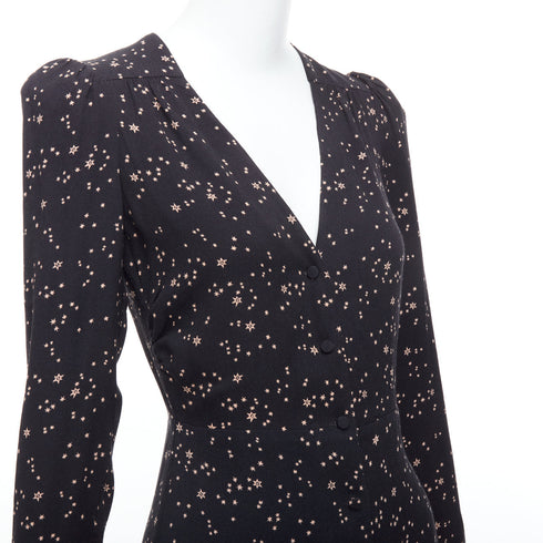 Women's Reformation Courtney Star Print Dress