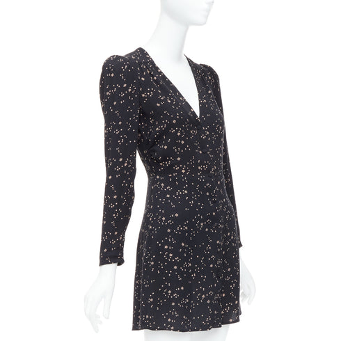 Women's Reformation Courtney Star Print Dress