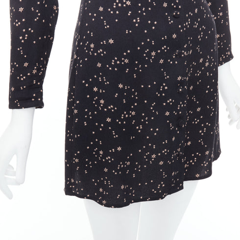 Women's Reformation Courtney Star Print Dress