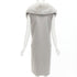 Women's Alexander Wang Fur Collar Wool Vest Dress