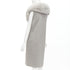 Women's Alexander Wang Fur Collar Wool Vest Dress