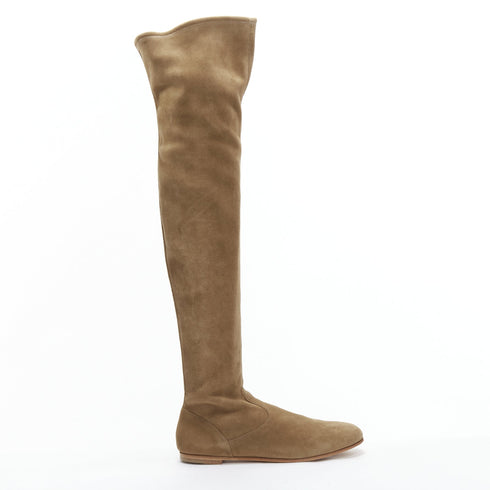 Women's Gianvito Rossi Suede Thigh High Boots
