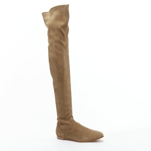 Women's Gianvito Rossi Suede Thigh High Boots