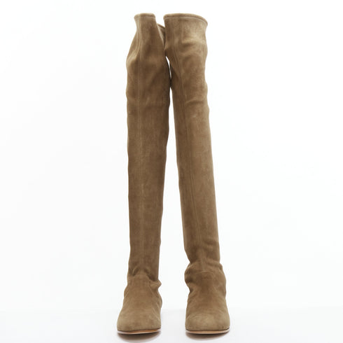 Women's Gianvito Rossi Suede Thigh High Boots