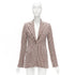 Women's Khaite Checked Virgin Wool Blazer