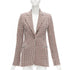 Women's Khaite Checked Virgin Wool Blazer
