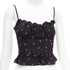 Women's Reformation Clarice Rose Print Crepe Top