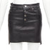 Women's Amiri Leather Mini Skirt