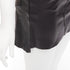 Women's Amiri Leather Mini Skirt