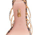 Women's Aquazzura Suede Crystal Straps Mules