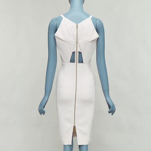 Women's Roland Mouret Origami Pleat Shift Dress