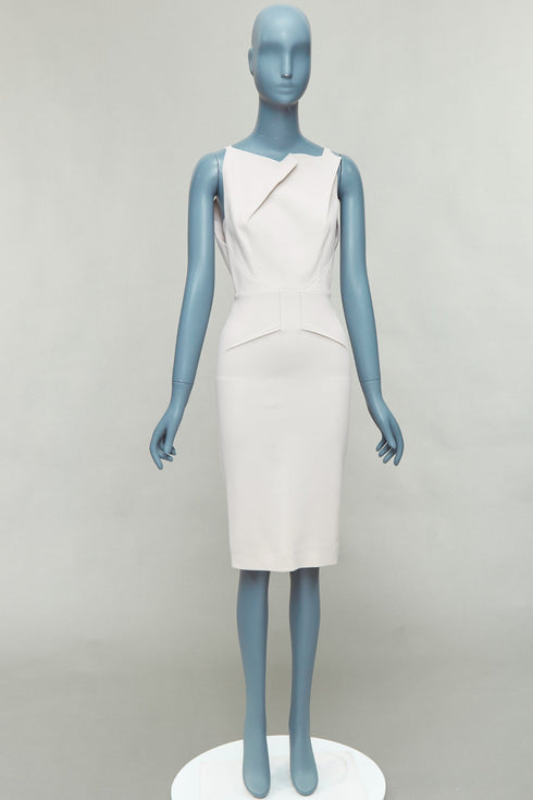 Women's Roland Mouret Origami Pleat Shift Dress