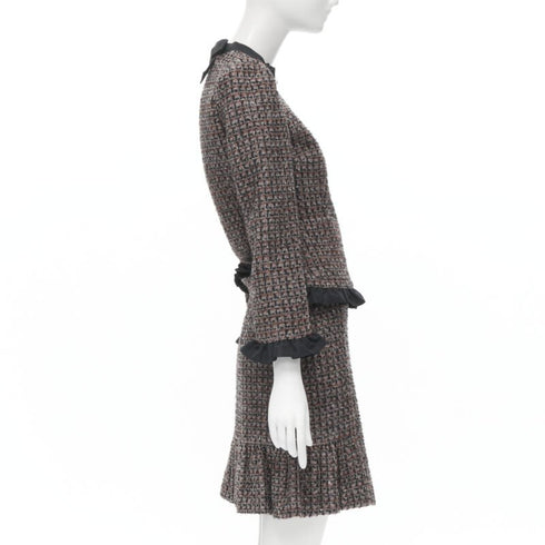 Women's Red Valentino Wool Tweed Jacket Skirt Set