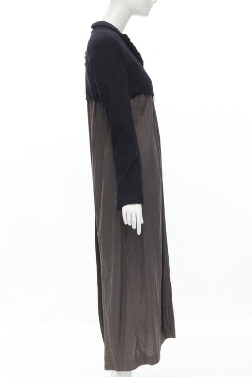 Women's Comme Des Garcons Shrunken Wool Duster Coat