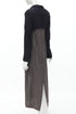 Women's Comme Des Garcons Shrunken Wool Duster Coat